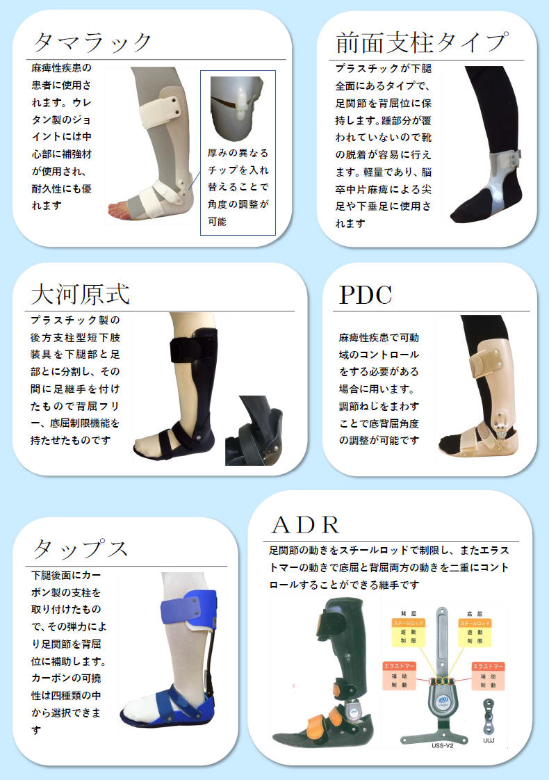 短下肢装具